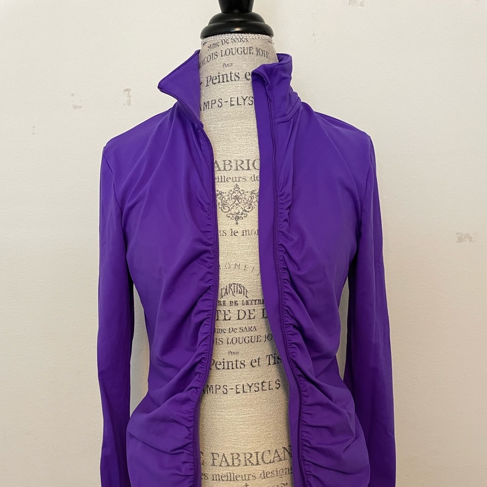 VSX Ruched Purple Jacket